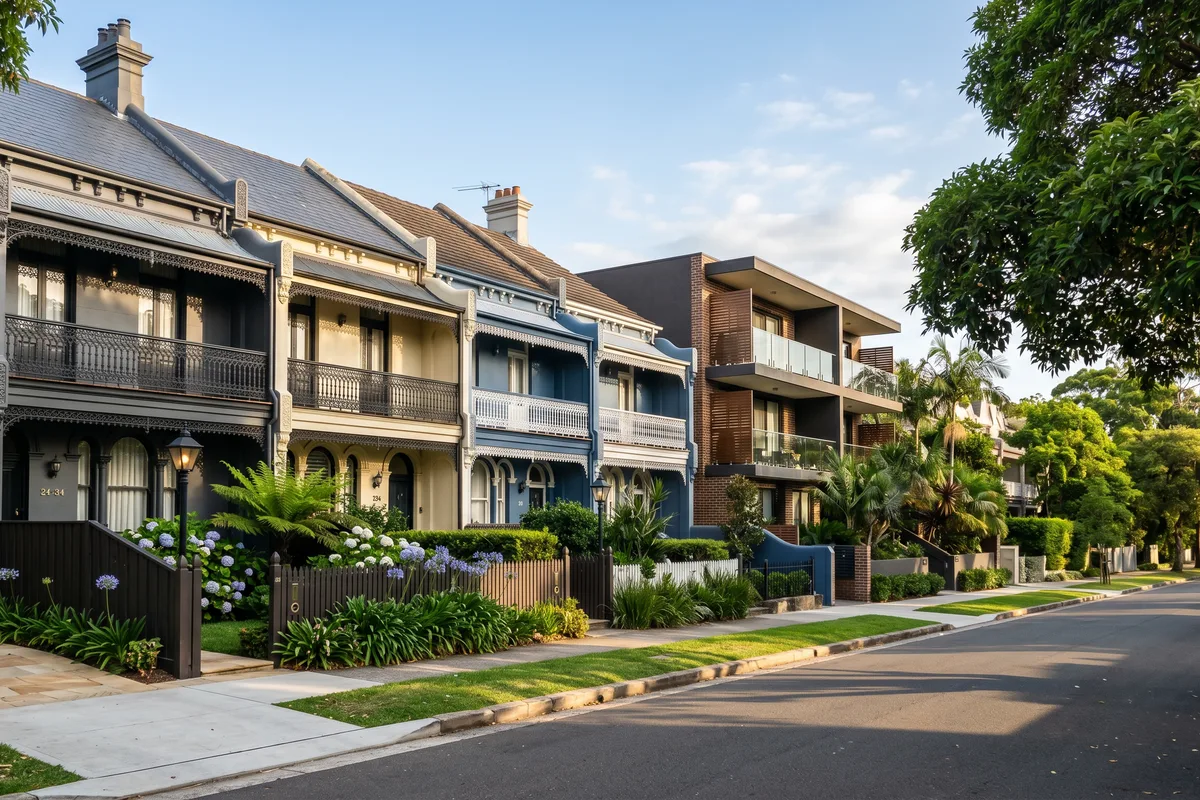 Sydney investment townhouses and apartments